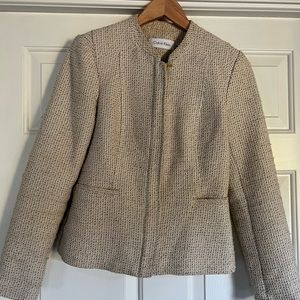 Calvin Klein blazer beige / off white size 0